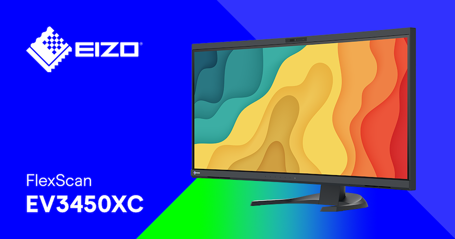 Nuovo FlexScan EV3450XC: Monitor curvo a 34,1” con risoluzione Ultrawide