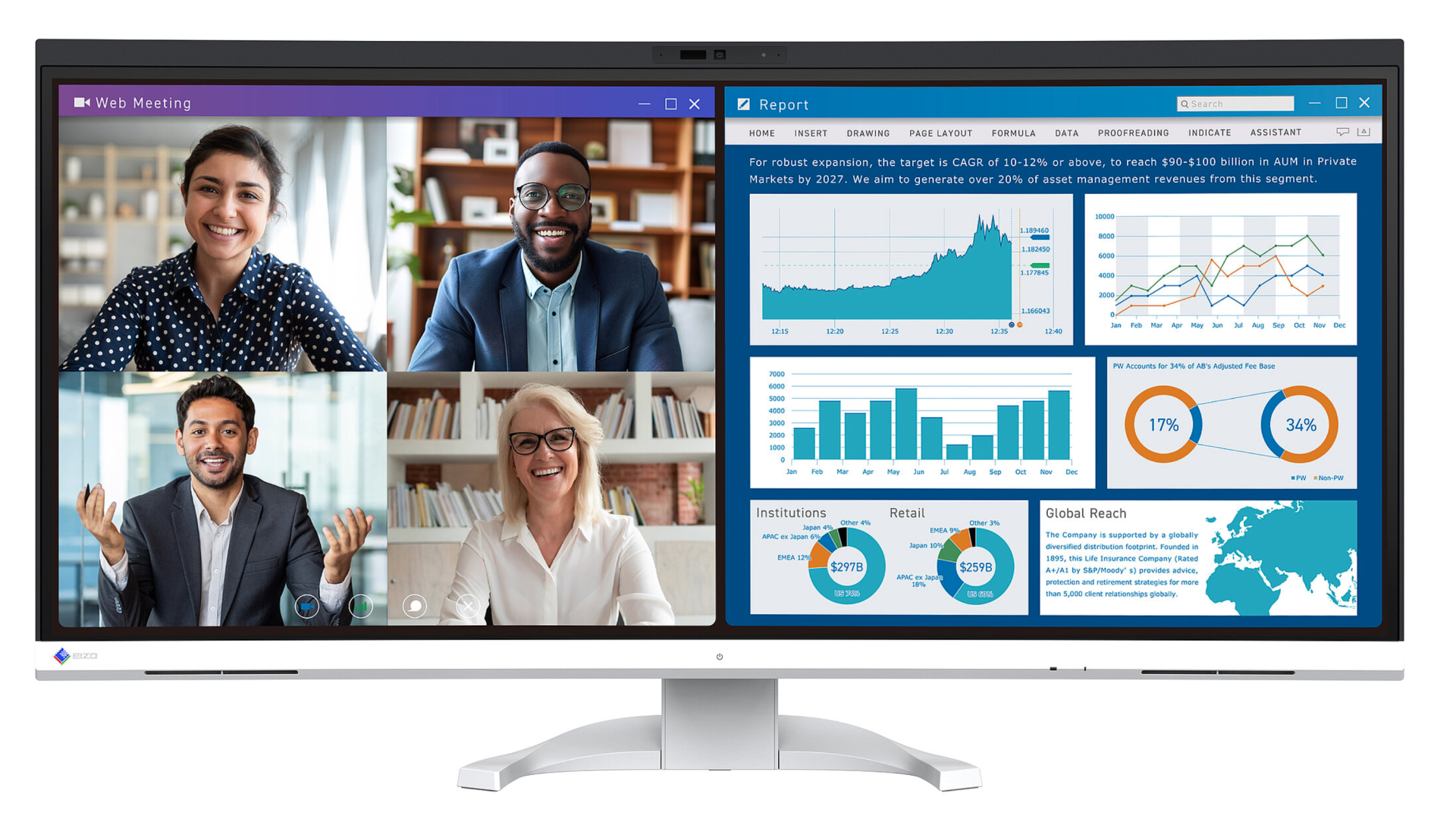 EIZO EV3450XC FlexScan