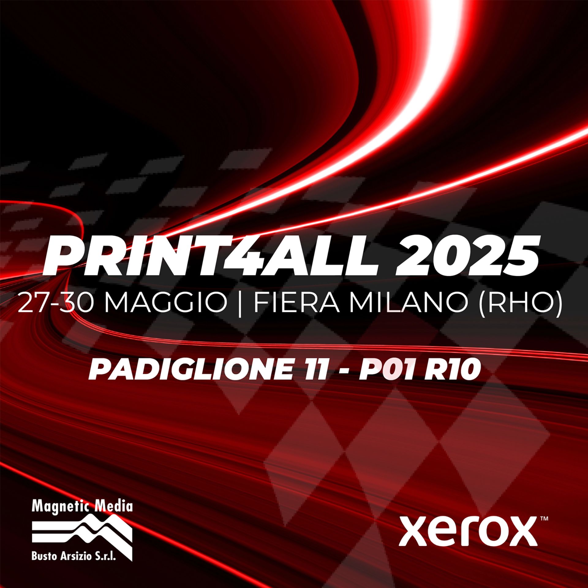 Magnetic Media espone con Xerox a Print4All 2025